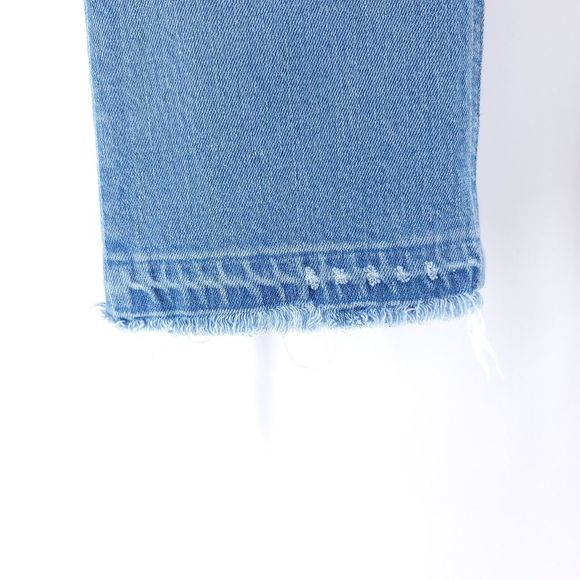 J. Crew Billie Denim Boot Crop Ripped Jeans - Picture 9 of 13